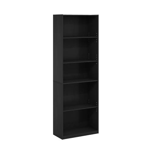 Furinno Jaya 6-Tier French Oak Free Standing Bookcase
