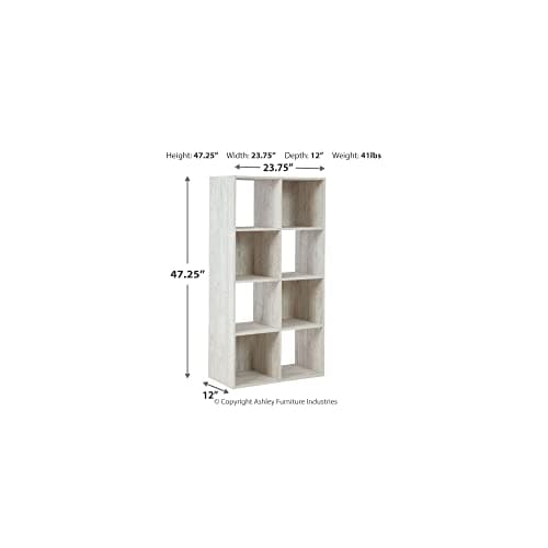 Signature Design by Ashley Paxberry Coastal 8 Cube Storage Organizer