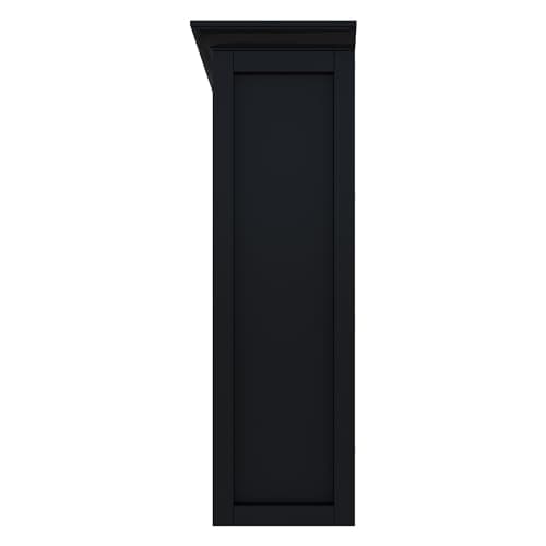 Wooden 3-Tier Cube Storage Bookcase for Home and Office, Black