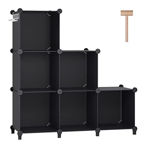DINMO 16-Cube Storage Organizer, Bookcase & Display Shelf, White