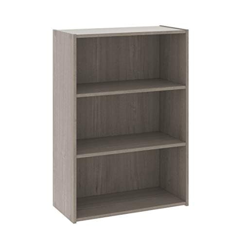 Sauder Beginnings 3-Shelf Cinnamon Cherry Bookcase
