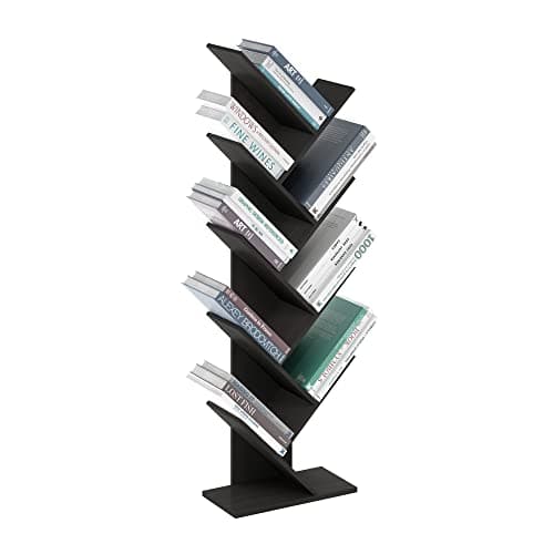 Furinno Luder 5-Tier White Bookcase & Storage