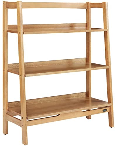 Crosley Furniture Landon 3 Tier Bookcase with 3 Shelves, Acorn