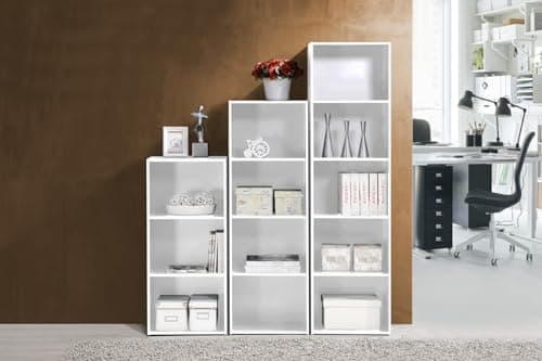 Hodedah Import Modern Bookcase