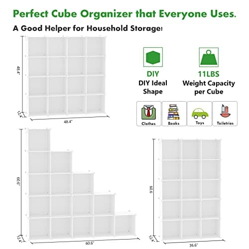 Cube Storage Organizer for Home and Bedroom