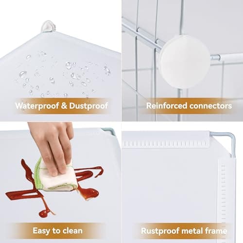 TUMUCUTE 6-Cube Closet Organizer Shelf Rack Storage