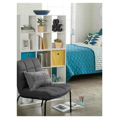 SIPAL 11" White 9-Cube Organizer Shelf