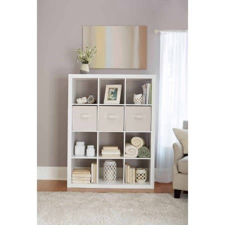 Better Homes and Gardens 12-Cube White Organizer