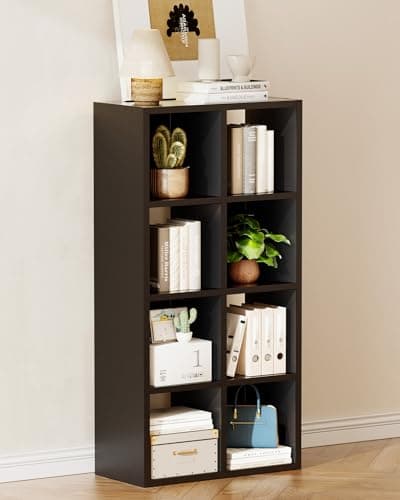 GTPLAYER 6-Cube Storage Organizer Shelf for Closet and Bedroom - Rustic Brown
| Stackable 2x3 Design 11" Bin Storage Organizer - Partial Back Panels, Rustic Brown
| Vertical or Horizontal Use 11" Bin Storage Organizer - GTPLAYER 6-Cube Shelf, Rustic