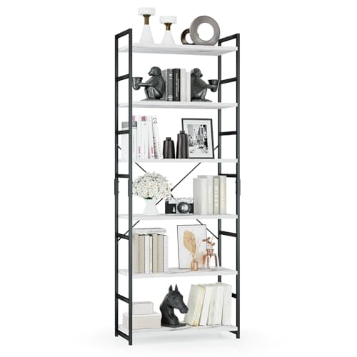 Vintage OTK 5 Tier Bookshelf for Living Room, Bedroom, and Home Office