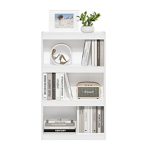 Enhanced 3-Tier Adjustable Bookshelf