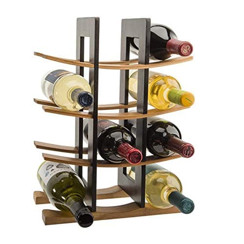 Bamboo Wine Rack for Kitchen Dining Room