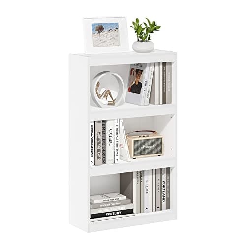 Enhanced 3-Tier Adjustable Bookshelf