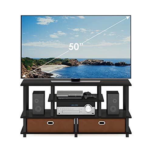Furinno JAYA 55 Inch TV Stand for Up to 50-Inch TVs