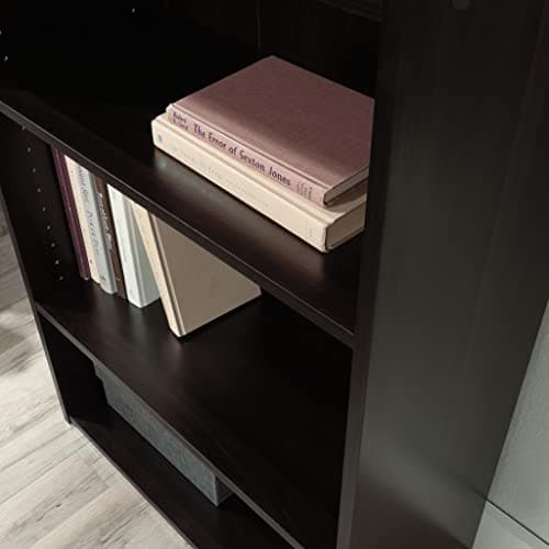 Sauder Beginnings 3-Shelf Cinnamon Cherry Bookcase