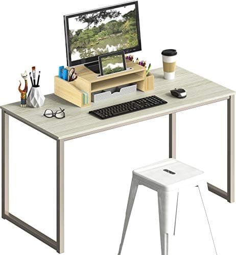 48-Inch Maple Computer Desk for Home Office