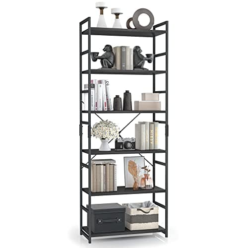 Vintage OTK 5 Tier Bookshelf for Living Room, Bedroom, and Home Office