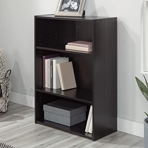 Sauder Beginnings 3-Shelf Cinnamon Cherry Bookcase