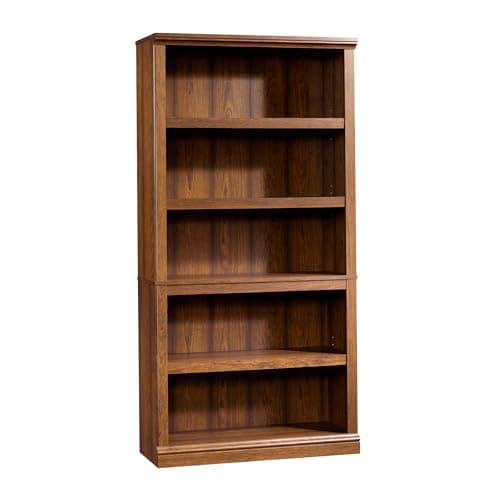 Sauder Select Cherry 5-Shelf Bookcase