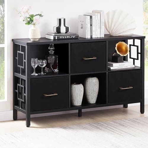 HOMISSUE Rustic 6 Cube Storage Organizer Shelf Brown for Living Room and Office