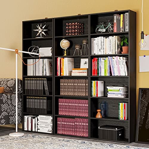 IRONCK 70in Tall 6 Tiers Floor Standing Bookshelf Home Decor Furniture