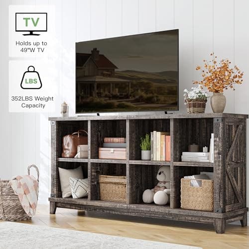 8 Cube Storage Organizer for Bedroom and Office, Black Oak