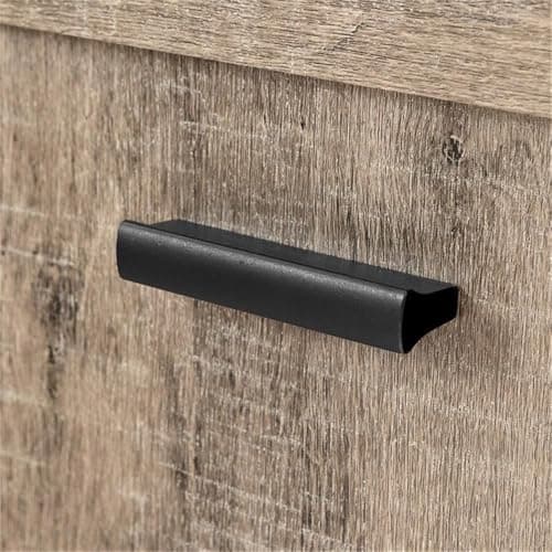 South Shore Weathered Oak Exhibit Corner Stand, Up to 42" TVs