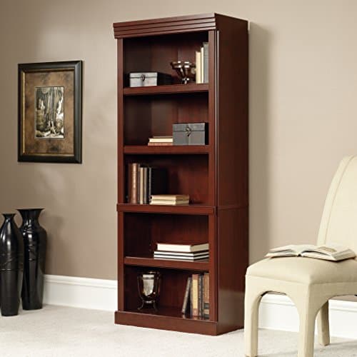 Sauder Heritage Hill Library/Book Shelf, Classic Cherry Finish