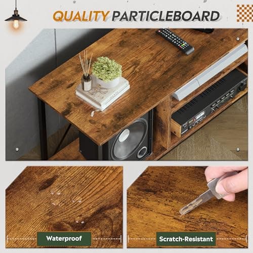 55 Industrial TV Console for Living Room and Bedroom
