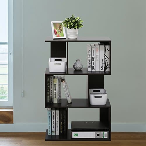 Furinno Simply Modern 3-Tier Open Bookshelf