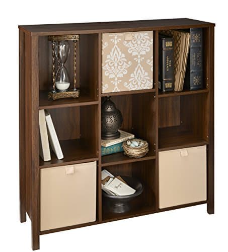 ClosetMaid Dark Chestnut 9-Cube Premium Organizer