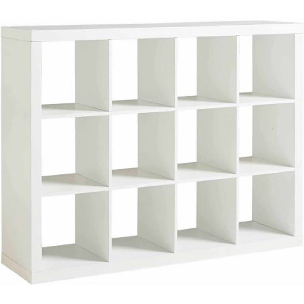 Better Homes and Gardens 12-Cube White Organizer