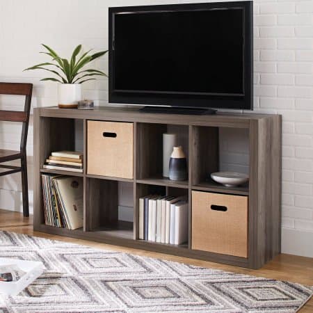 Better Homes and Garden Rustic Gray 8-Cube Organizer Set of 2