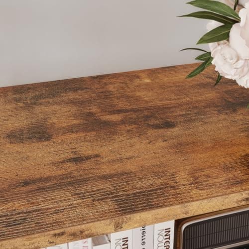 IRONCK 6-Tier Industrial Style Bookshelf for Living Room and Office