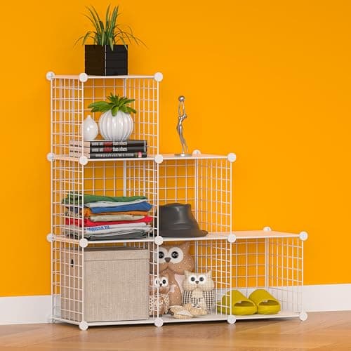 TUMUCUTE 6-Cube Closet Organizer Shelf Rack Storage