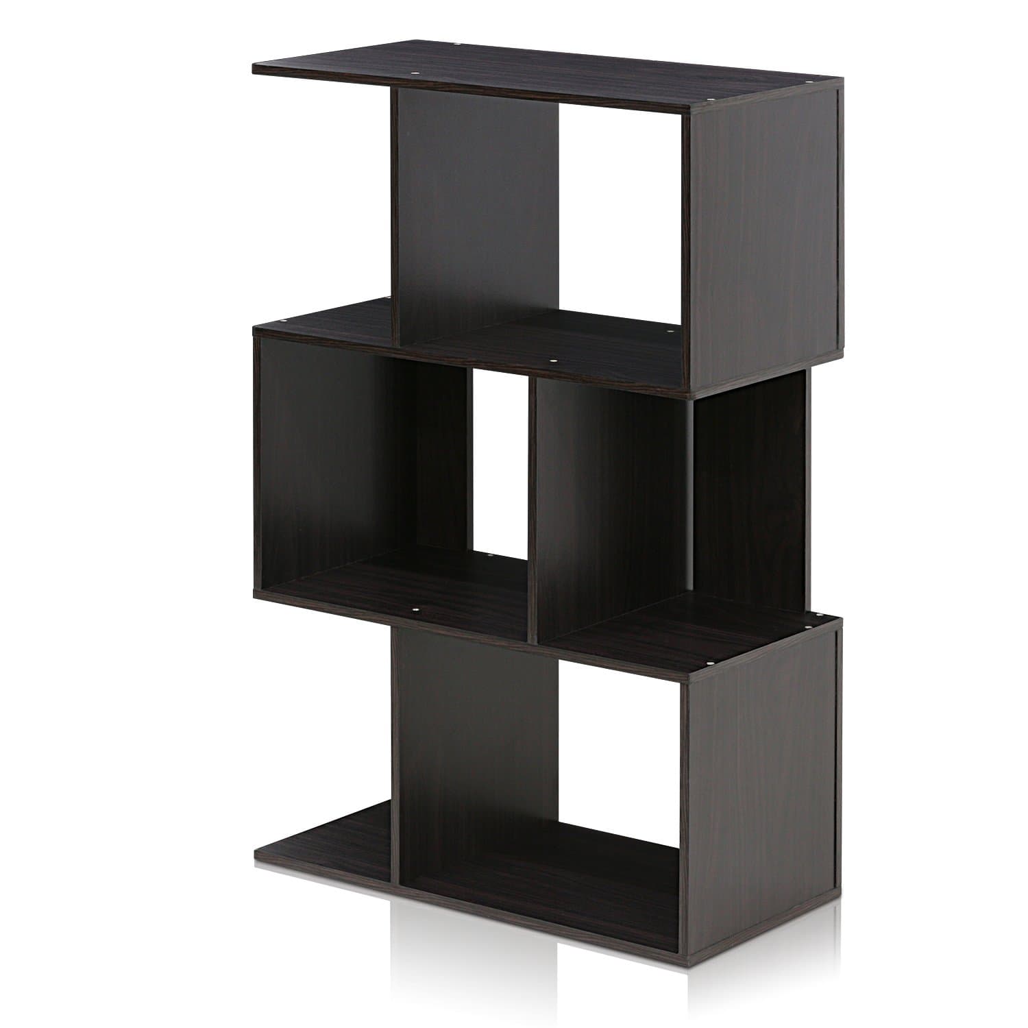 Furinno Simply Modern 3-Tier Open Bookshelf