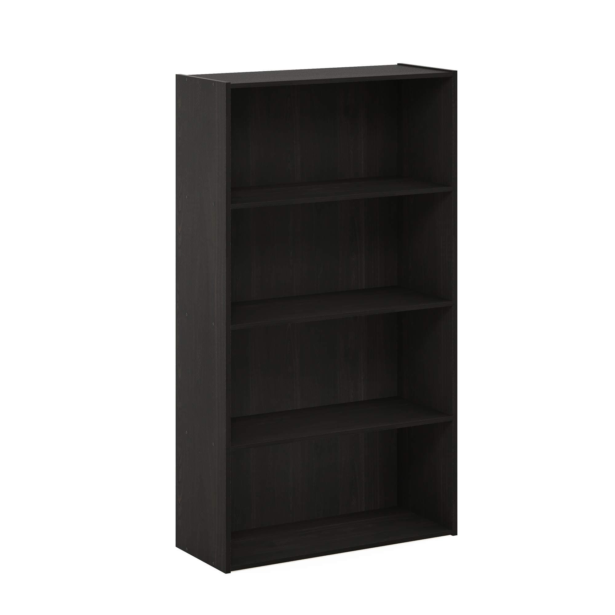 Furinno Pasir Espresso 4-Tier Bookcase Storage Shelf