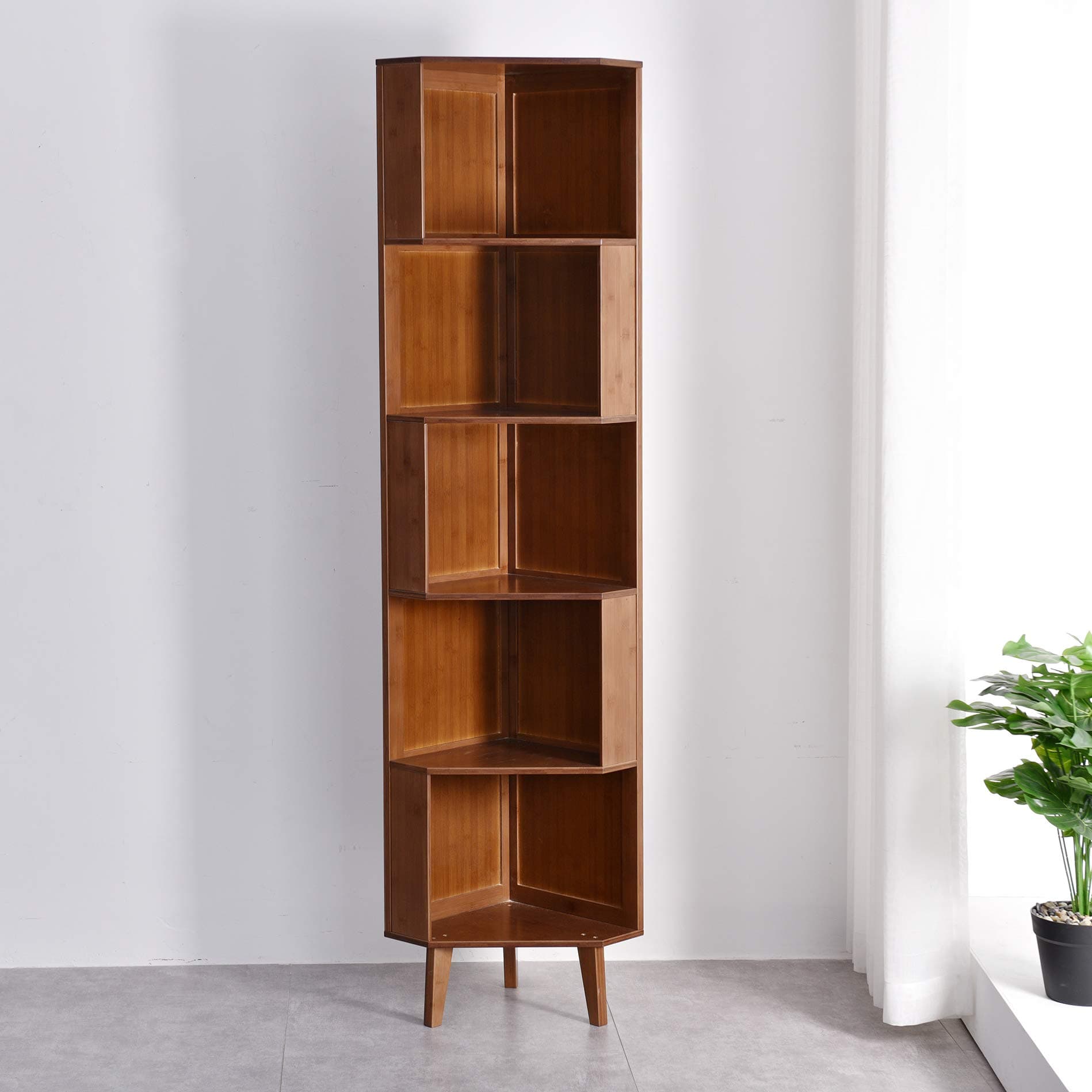 Industrial Cube Bookcase for Home Office Multifunctional Storage and Display…