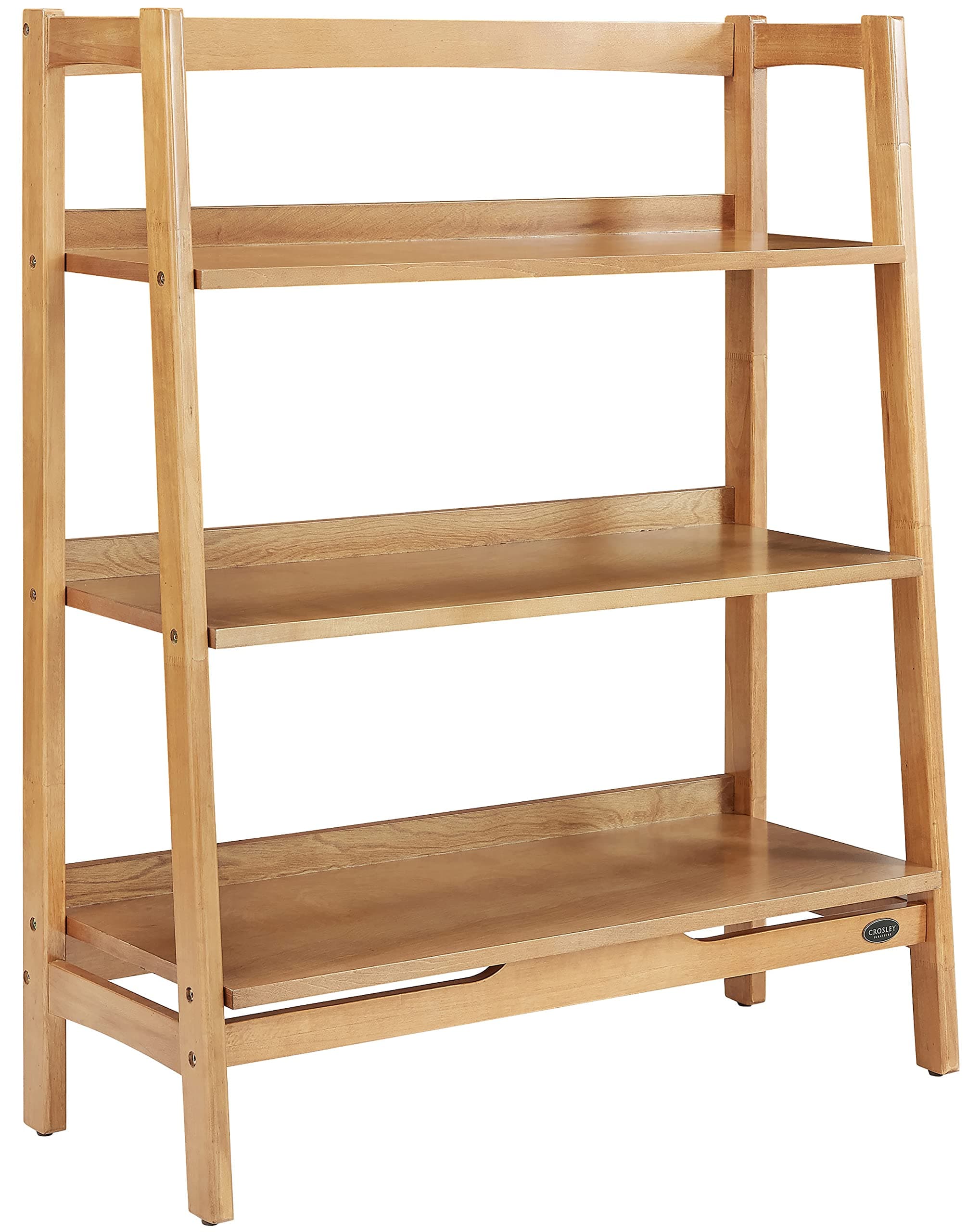 Crosley Furniture Landon 3 Tier Bookcase with 3 Shelves, Acorn