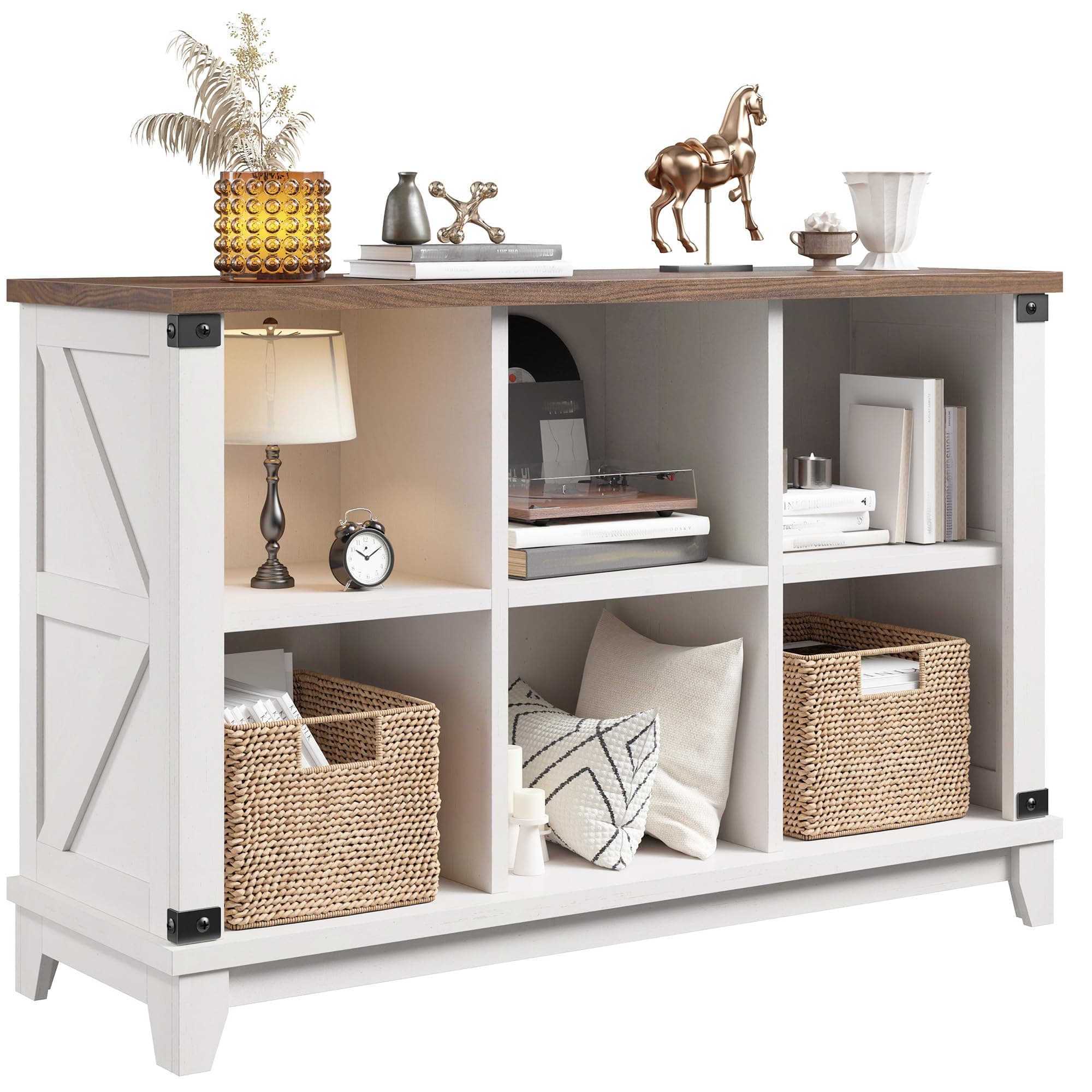 EnHomee Cube Storage Organizer and Shelf for Bedroom and Home Office
| EnHomee White Bookshelf with Storage for Bedroom and Home Office
| White EnHomee Cube Storage Shelf for Bedroom and Home Office