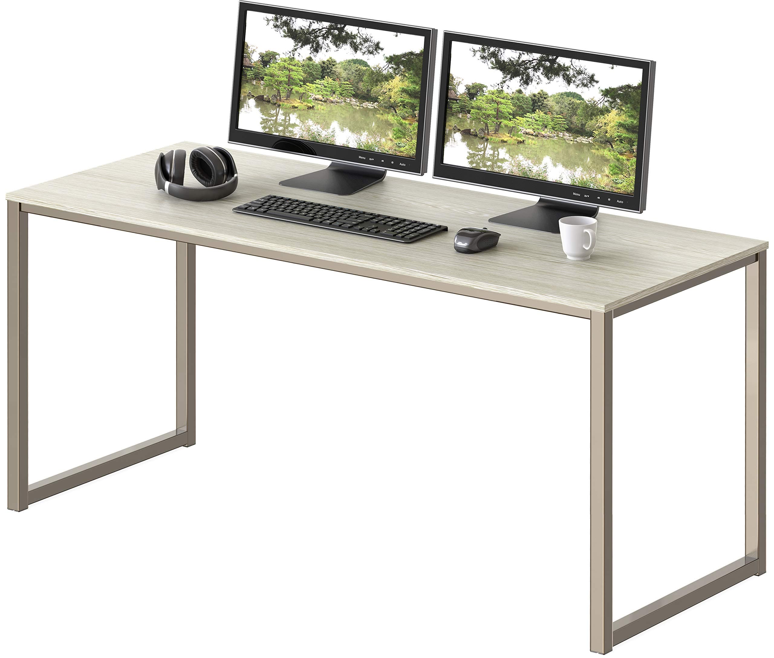 SHW 48-Inch Maple Home Office Desk