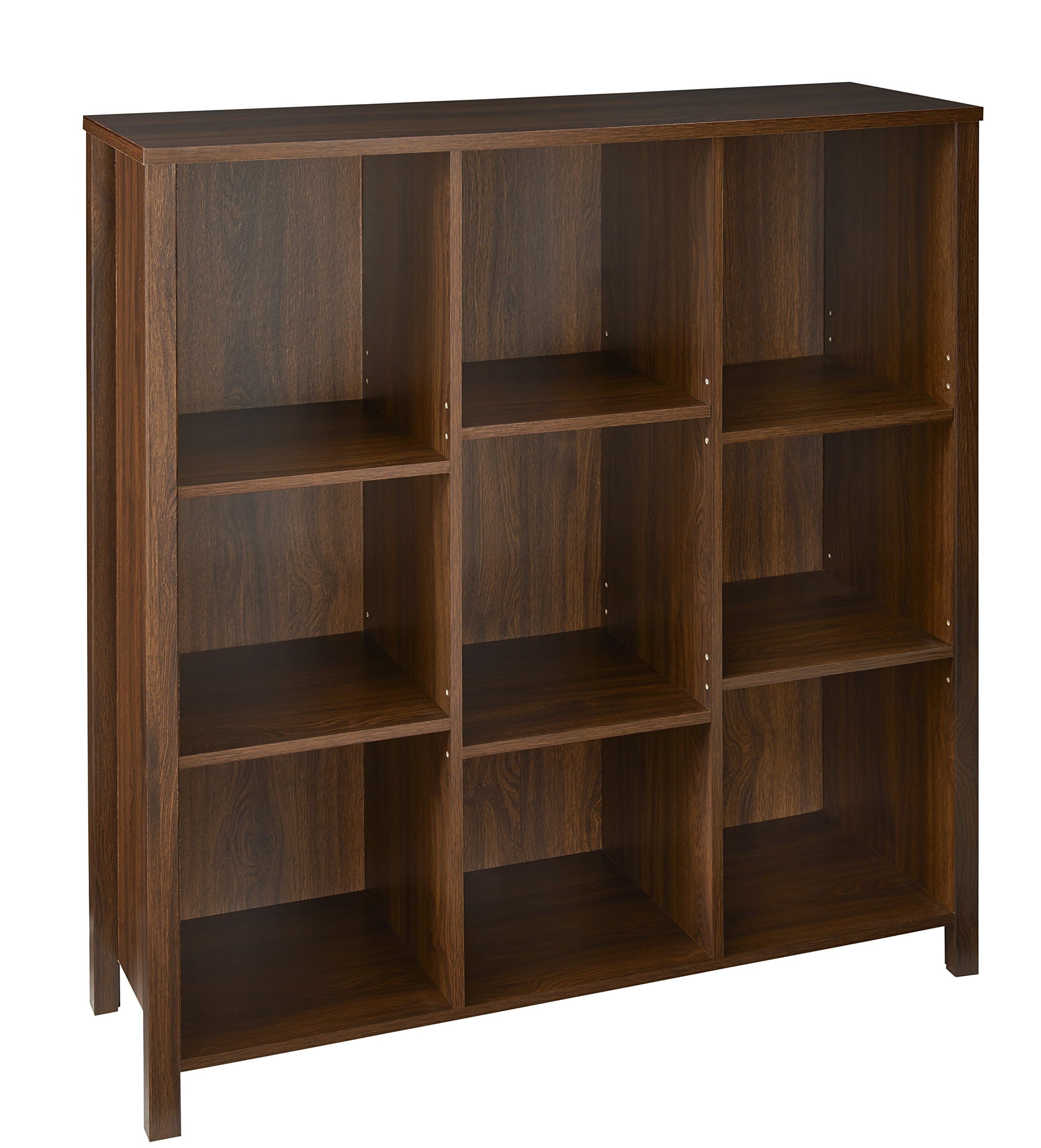 ClosetMaid Dark Chestnut 9-Cube Premium Organizer